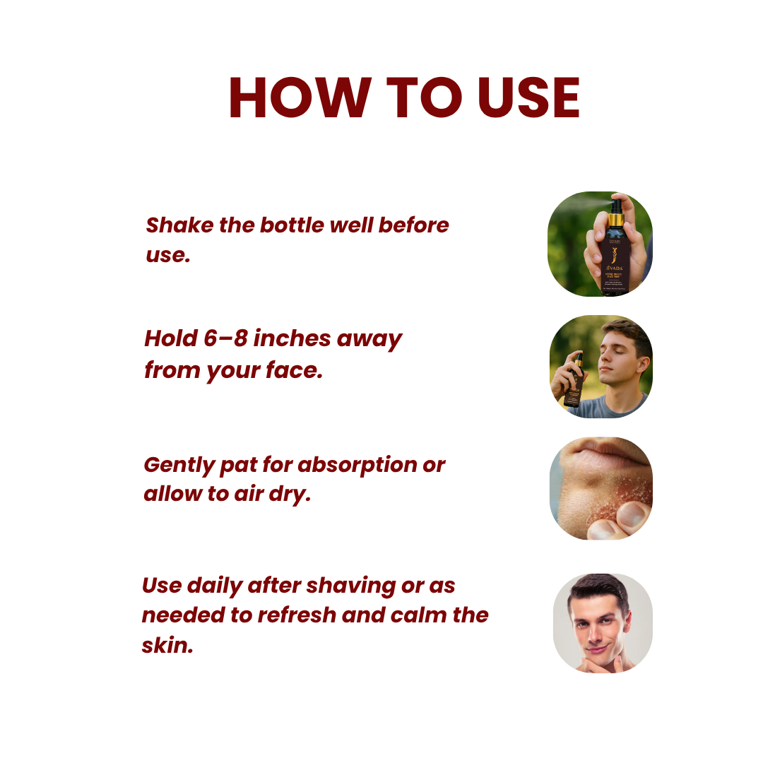 Jivada After-Shave Face Mist (100ml)