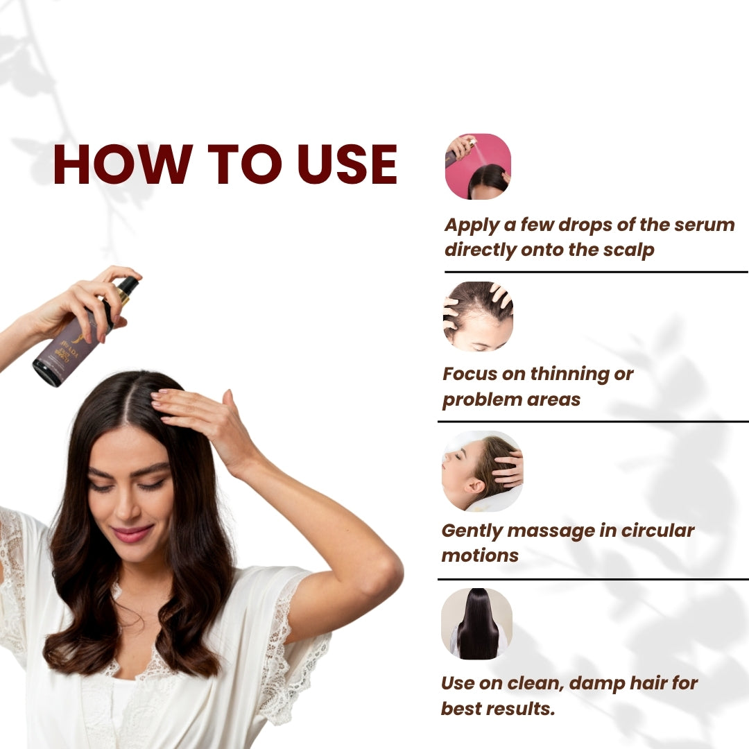 Jivada Hair  Growth Serum (100ml)