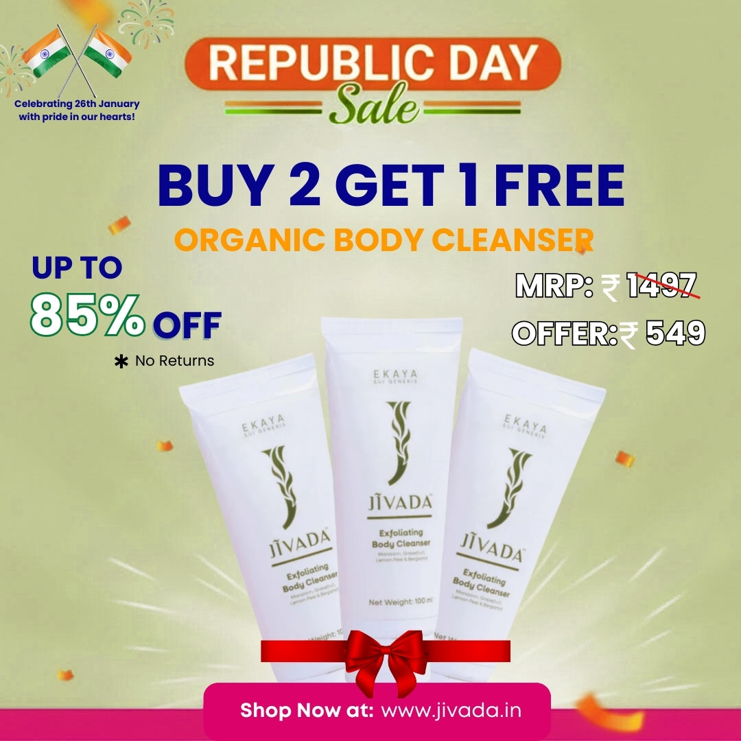 Jivada Exfoliating Body Cleanser | Skin Care Combo