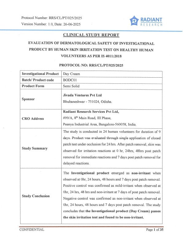 Jivada Men Day Cream SPF 15 (50gm)