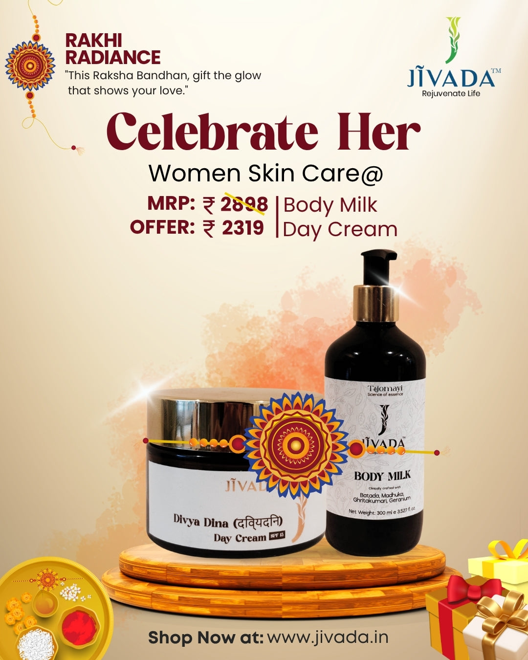 Rakhi Radiance – Women’s Skin Care Gift Box