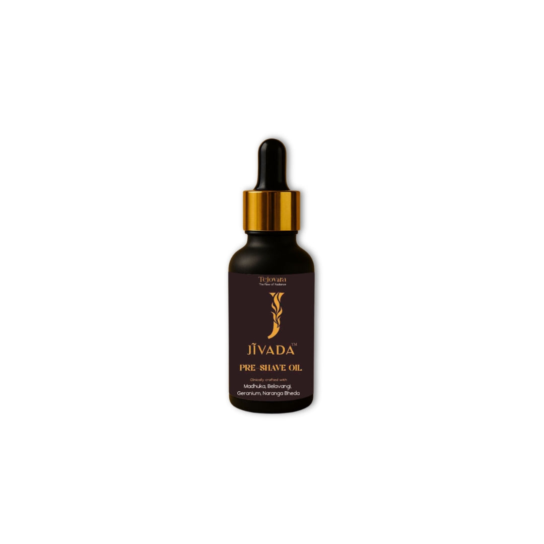 Jivada Ayurvedic Pre-Shave Oil (30 ml)