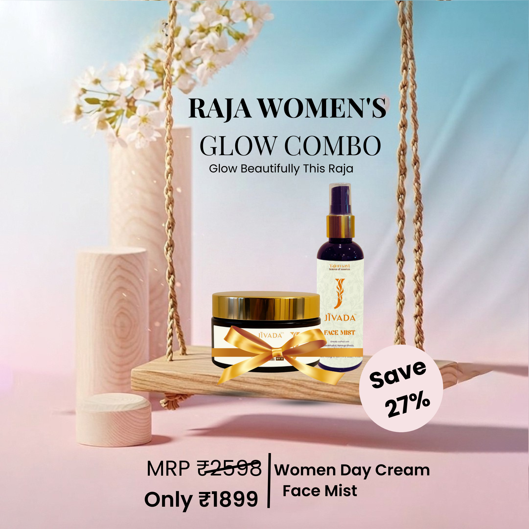JIVADA Summer Women's Glow & Hydration Combo