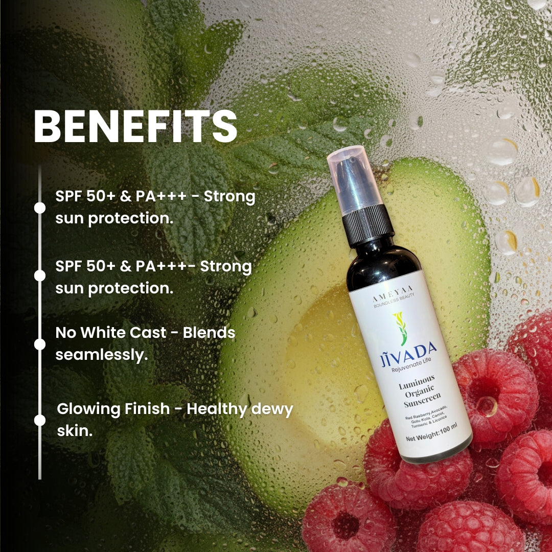 AMEYAA Luminous Organic Sunscreen